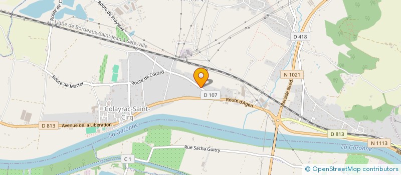 localisation de l'entreprise RUIZ LAB  COLAYRAC-SAINT-CIRQ