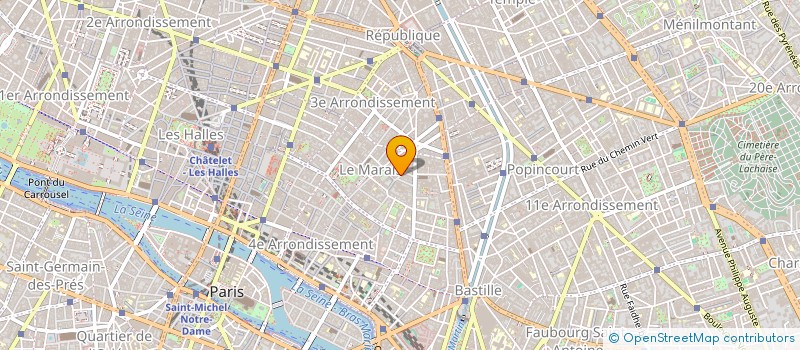 localisation de l'entreprise RUJULIS  PARIS