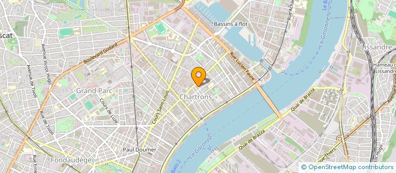 localisation de l'entreprise RUKKAS  BORDEAUX