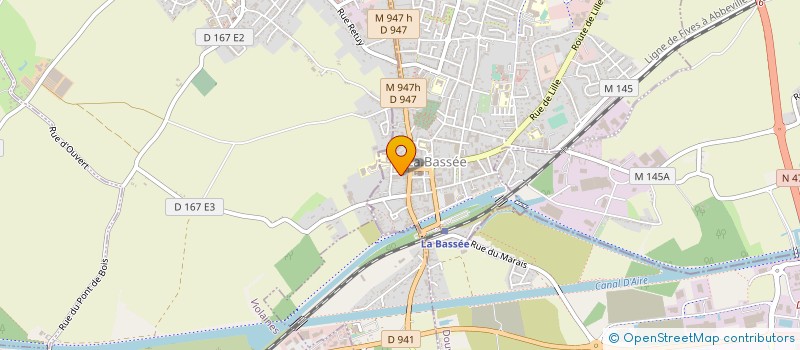 localisation de l'entreprise RUKO  LA BASSEE