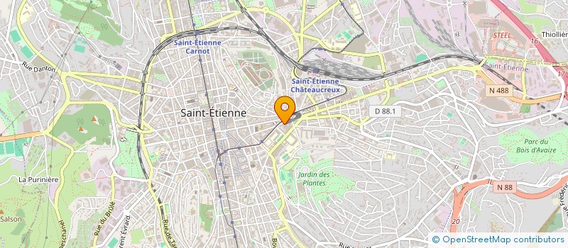 localisation de l'entreprise RULIA IMMO  SAINT-HEAND