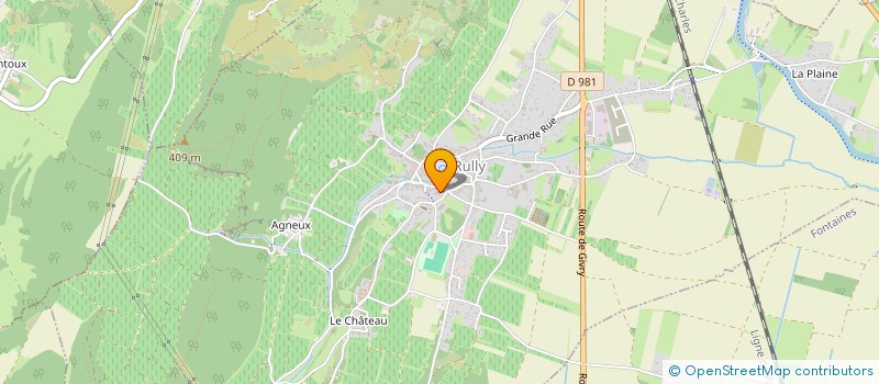 localisation de l'entreprise RULLY MOMES  RULLY