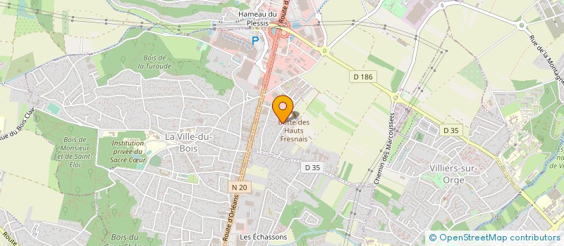 localisation de l'entreprise RUMBA UNIVERSELLE PROMOTION  BALLAINVILLIERS