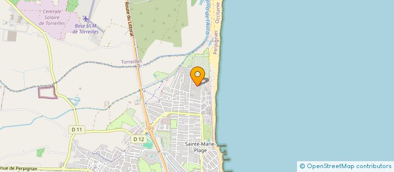 localisation de l'entreprise RUMBAS 66  SAINTE-MARIE-LA-MER