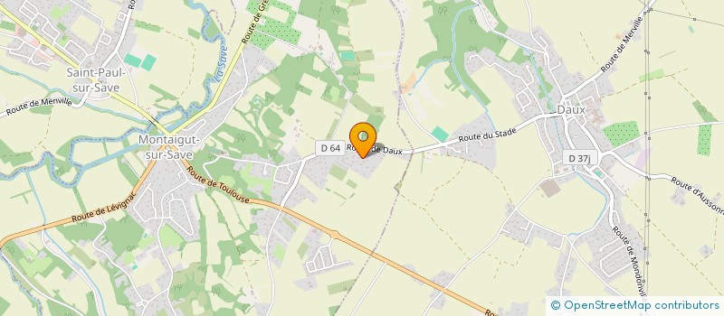 localisation de l'entreprise RUMEAU  MONTAIGUT-SUR-SAVE