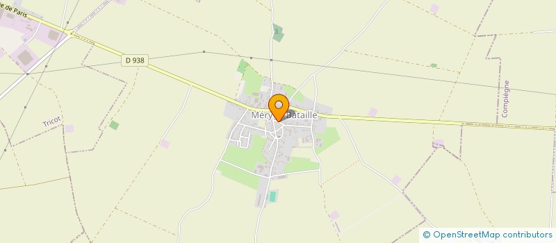 localisation de l'entreprise RUMEAU-ROUSSEAU-ELEC  MERY-LA-BATAILLE