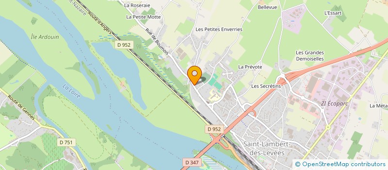 localisation de l'entreprise RUMMIKLUB DE FRANCE  SAUMUR