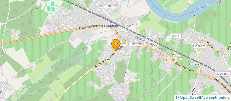 localisation de l'entreprise RUN 4 CONSULTING  CASTRES-GIRONDE