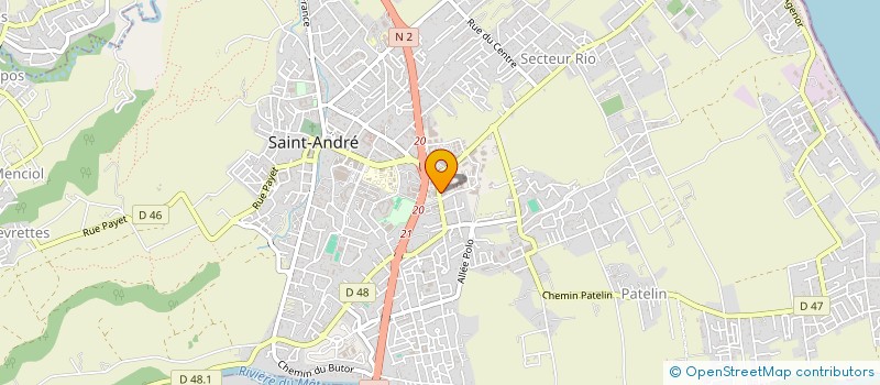 localisation de l'entreprise RUN 888 à SAINT-ANDRE