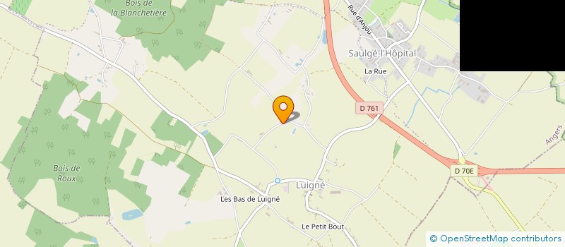 localisation de l'entreprise RUN  LES GARENNES SUR LOIRE