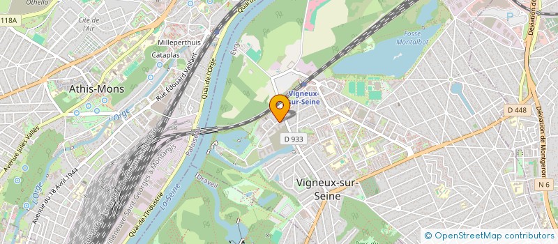 localisation de l'entreprise ?RUN  VIGNEUX-SUR-SEINE