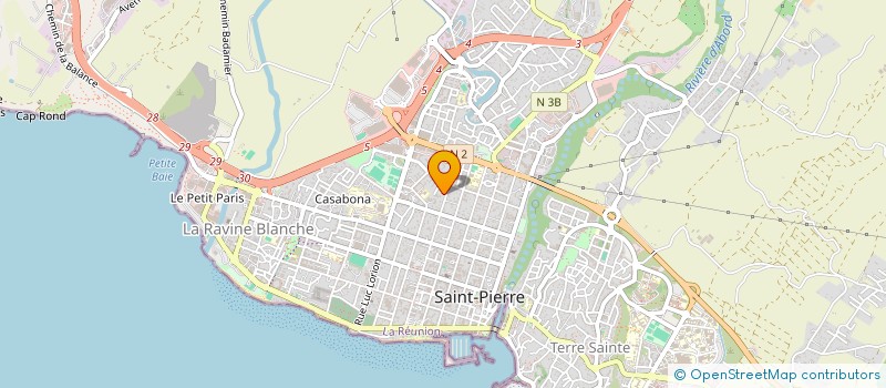 localisation de l'entreprise RUN ACTIVE à SAINT-PIERRE