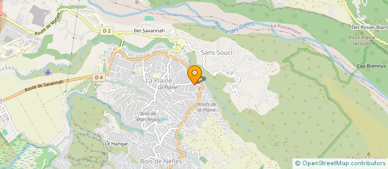 localisation de l'entreprise RUN AFFUTAGE à SAINT-PAUL