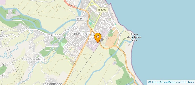 localisation de l'entreprise RUN AMENAGEMENT DE L'EST à SAINT-BENOIT