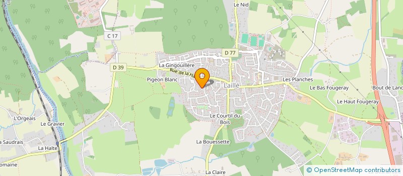 localisation de l'entreprise RUN AND RESCUE  LAILLE