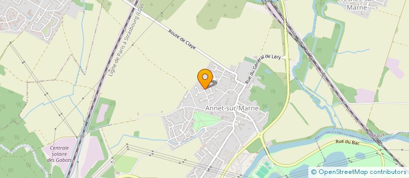 localisation de l'entreprise RUN ANNET  ANNET-SUR-MARNE