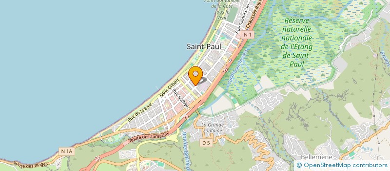 localisation de l'entreprise RUN ANNONCES à SAINT-PAUL