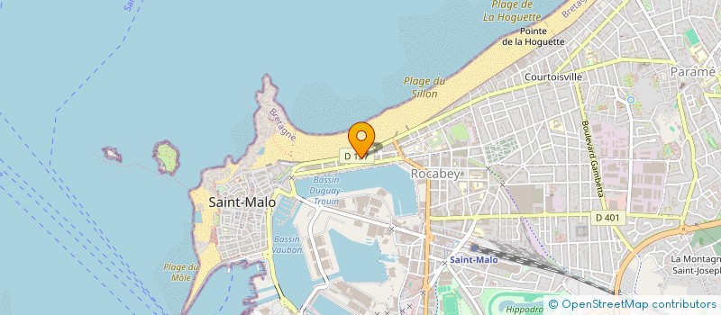 localisation de l'entreprise RUN AR LAND INVESTISSEMENTS à SAINT-MALO