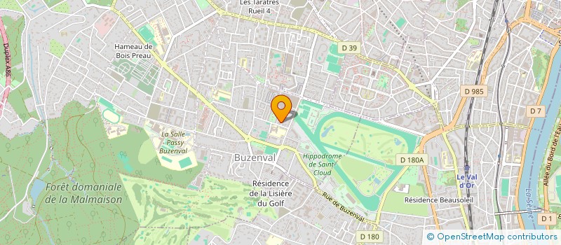 localisation de l'entreprise RUN ART à RUEIL-MALMAISON
