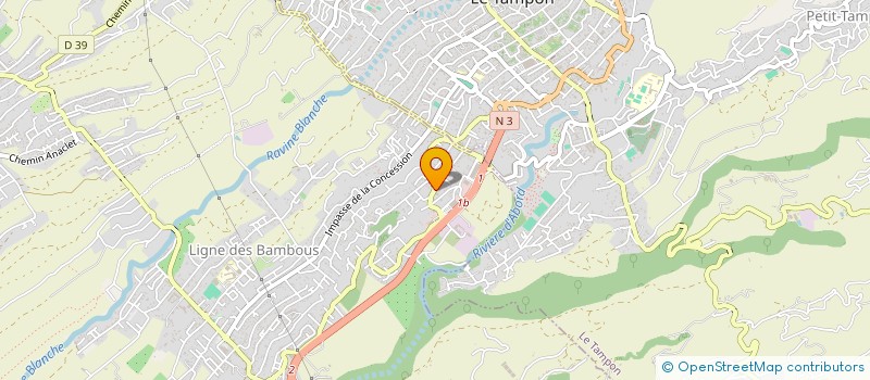 localisation de l'entreprise RUN ASSURANCES à SAINT-PIERRE