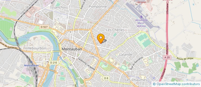 localisation de l'entreprise RUN & BIKE  MONTAUBAN