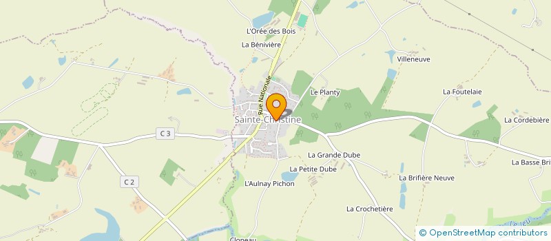 localisation de l'entreprise RUN & BIKE SHOP  CHEMILLE-EN-ANJOU