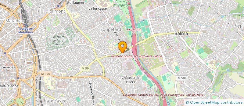 localisation de l'entreprise RUN & BOXE SPORT ET SANTE (R&B) à TOULOUSE
