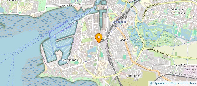 localisation de l'entreprise RUN CLUB LA ROCHELLE  LA ROCHELLE