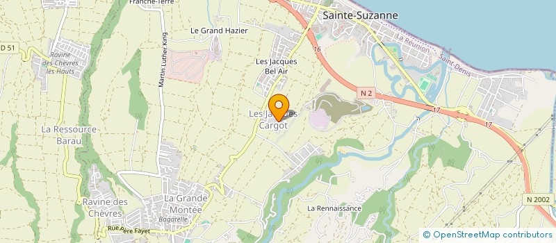 localisation de l'entreprise RUN COMBAT à SAINTE-SUZANNE