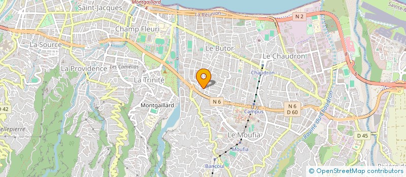 localisation de l'entreprise RUN COURSES EXPRESS à SAINT-DENIS
