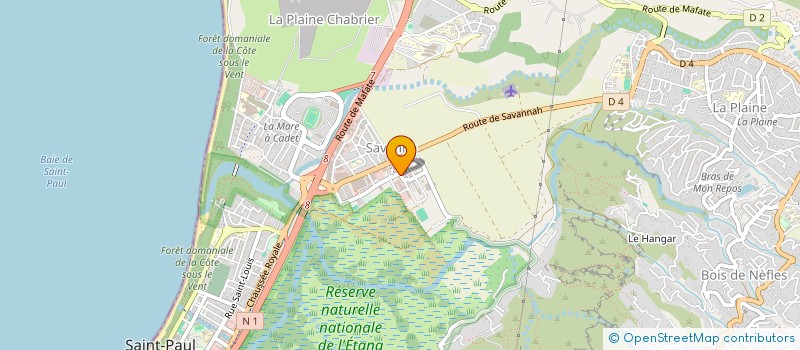 localisation de l'entreprise RUN CREASITE à SAINT-PAUL