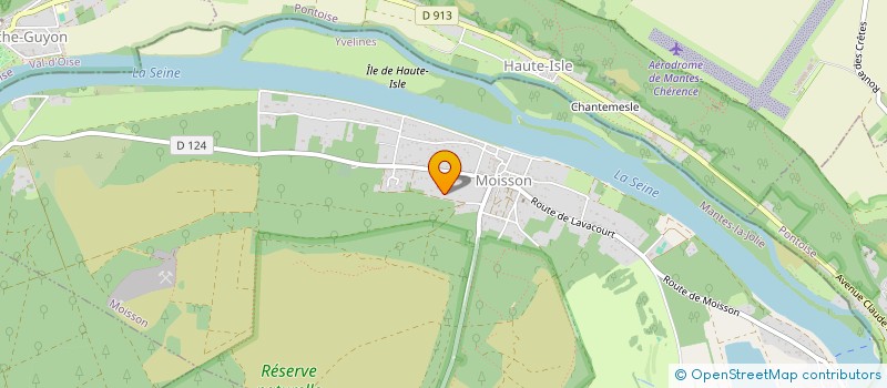 localisation de l'entreprise RUN DIFFUSION à MOISSON
