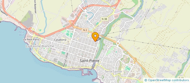 localisation de l'entreprise RUN DOG DISTRIBUTION à SAINT-PIERRE