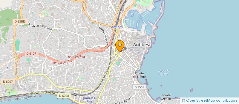 localisation de l'entreprise RUN & DREAM  ANTIBES