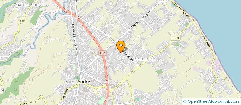 localisation de l'entreprise RUN ENERGIE à SAINT-ANDRE