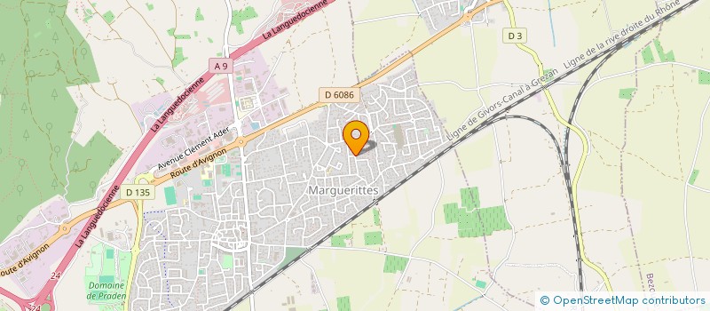 localisation de l'entreprise RUN FOR STEPH  MARGUERITTES