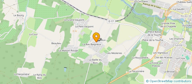 localisation de l'entreprise RUN & FUN  CHEILLE