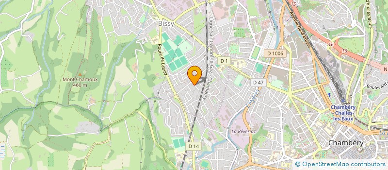 localisation de l'entreprise RUN'HARD  CHAMBERY