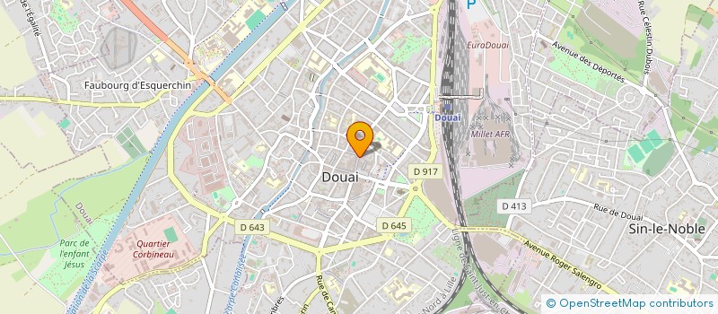 localisation de l'entreprise RUN'IN  DOUAI