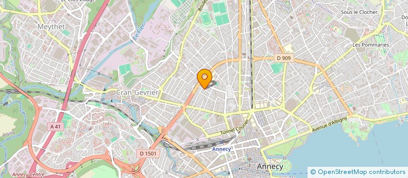 localisation de l'entreprise RUN IN ANNECY à ANNECY