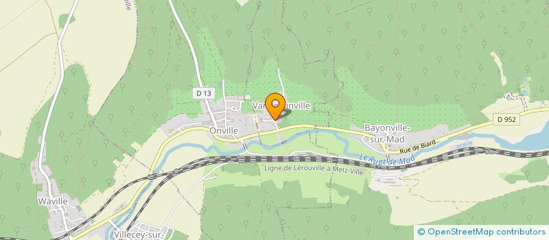 localisation de l'entreprise RUN IN MAD  VANDELAINVILLE