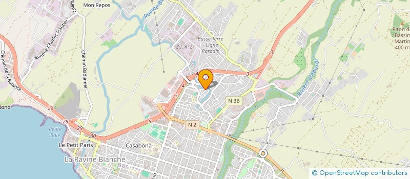 localisation de l'entreprise RUN INNO FORMATION à SAINT-PIERRE