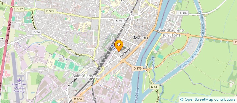 localisation de l'entreprise RUN KELONIA  MACON