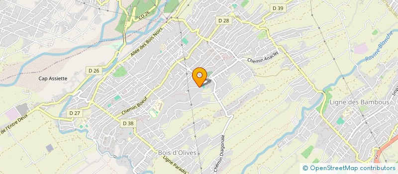 localisation de l'entreprise RUN NEGOCE à SAINT-PIERRE