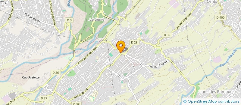 localisation de l'entreprise RUN OPTIK à SAINT-PIERRE