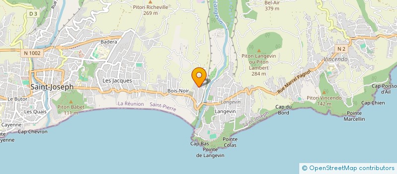 localisation de l'entreprise RUN ORIENT'ELLES à SAINT-JOSEPH