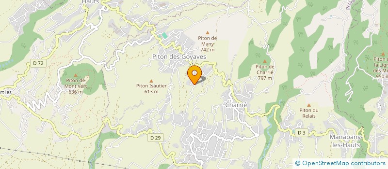 localisation de l'entreprise RUN PEINTURE  PETITE-ILE
