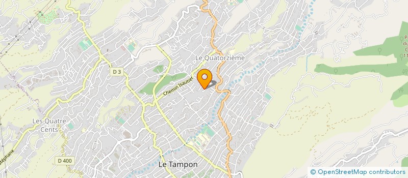 localisation de l'entreprise RUN PLOMBERIE à LE TAMPON