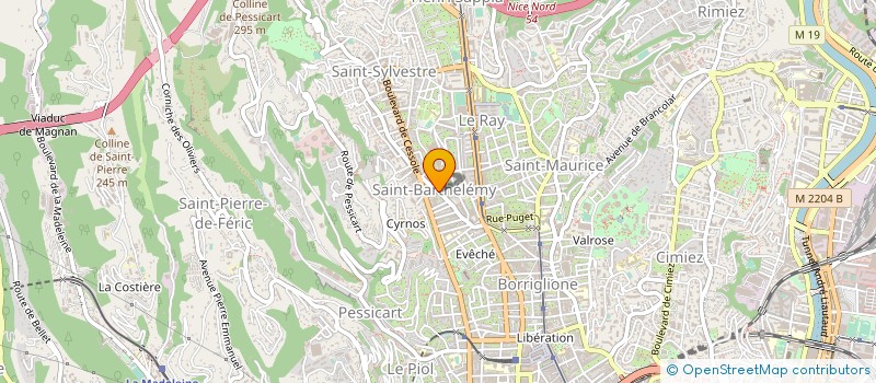 localisation de l'entreprise RUN RECTIFICATION ET USINAGE NICOISE à NICE