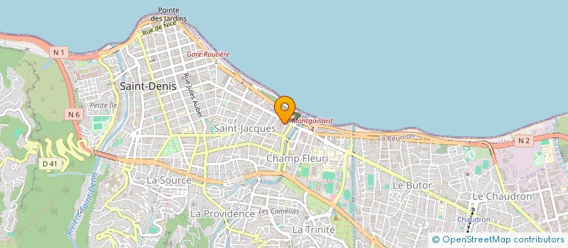 localisation de l'entreprise RUN SECURITE INCENDIE à SAINT-DENIS